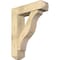 Ekena Millwork Funston Craftsman Rough Sawn Bracket w/ Offset Brace, Douglas Fir, 8"W x 30"D x 38"H BKT0806X30X38FST04RDF - alternate 1